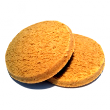 Pack of 2 vanilla sponge biscuits